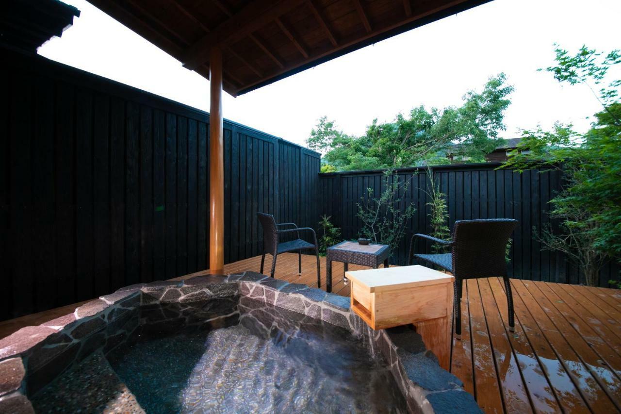 Oyado Den Rikyu Hotel Yufu Buitenkant foto