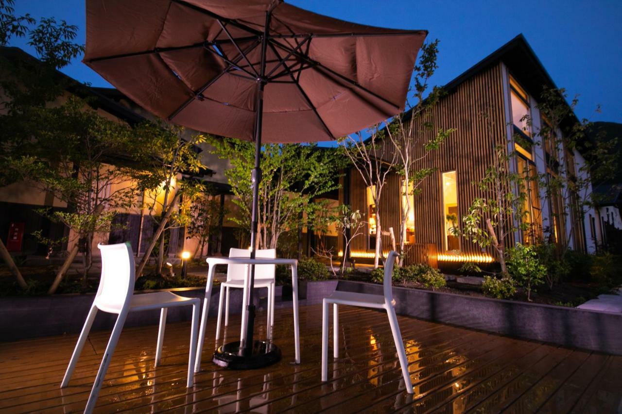 Oyado Den Rikyu Hotel Yufu Buitenkant foto