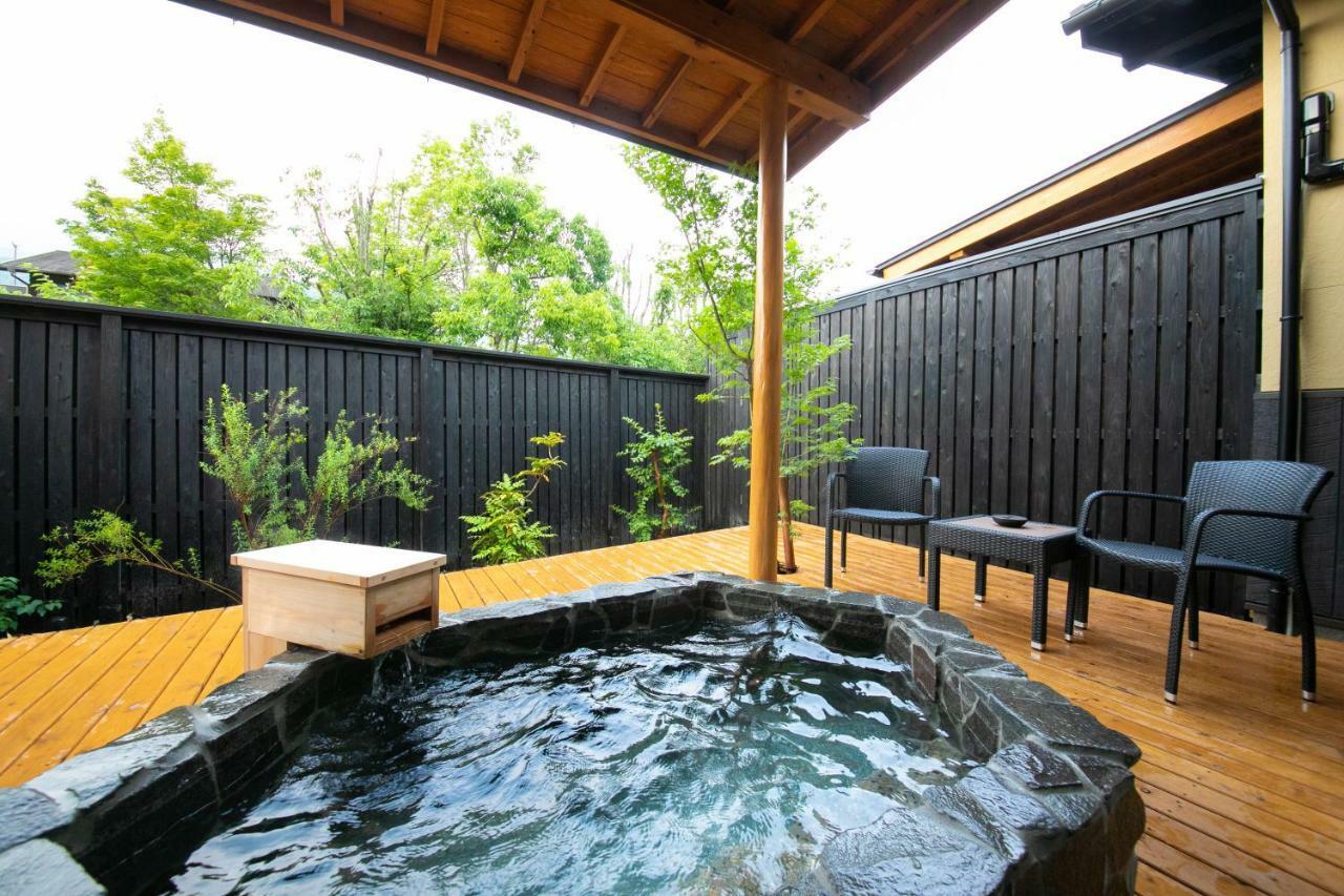 Oyado Den Rikyu Hotel Yufu Buitenkant foto